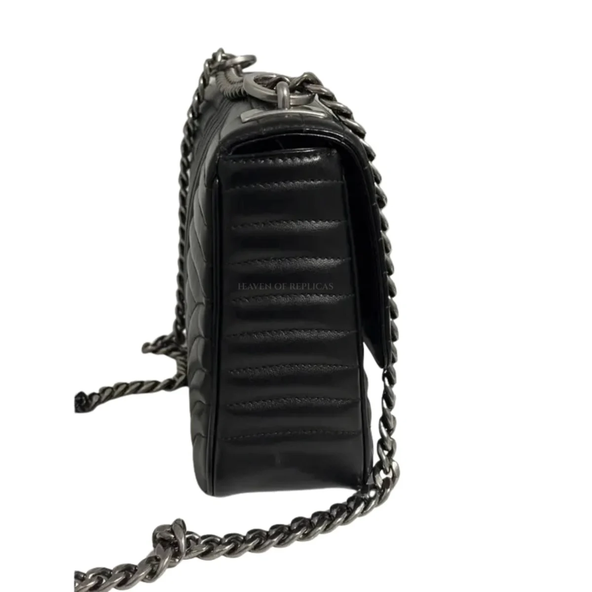 Diagramme leather handbag Prada - Image 4