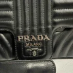 Diagramme leather handbag Prada