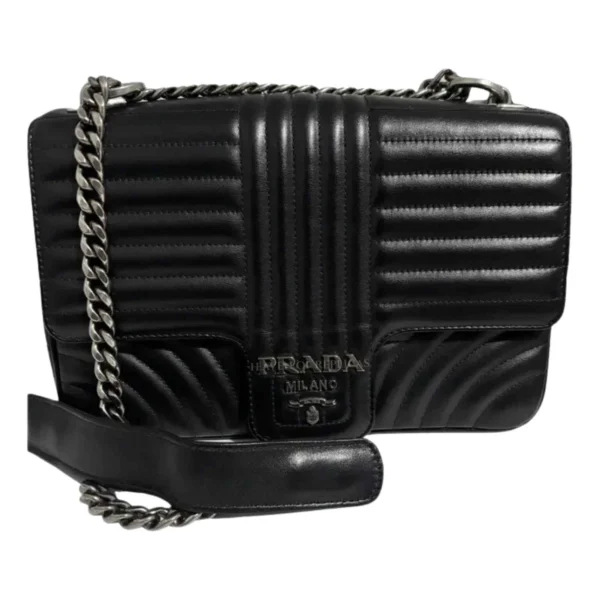 Diagramme leather handbag Prada
