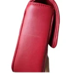 Prada Diagramme leather handbag Red, Leather - PRD-013 - Image 2