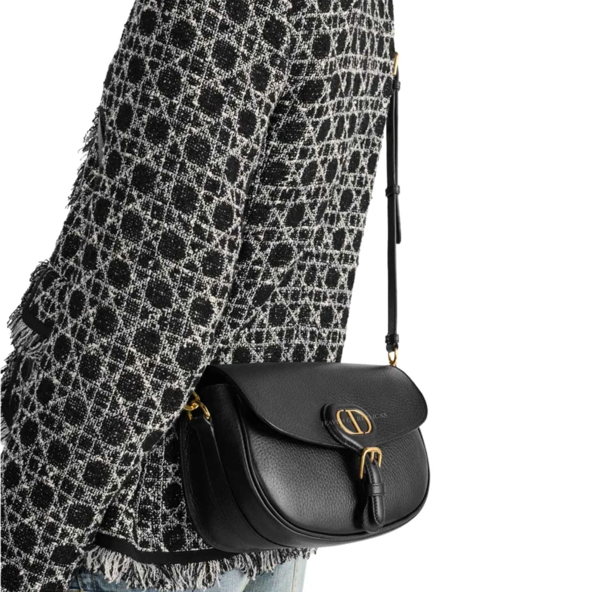 Dior Bobby Multicarry Bag Black Grained Calfskin - Image 3