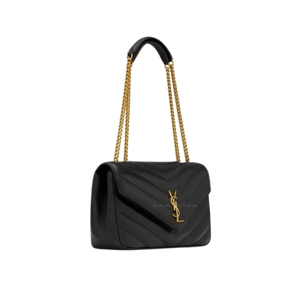 LOULOU medium in MATELASSÉ lambskin