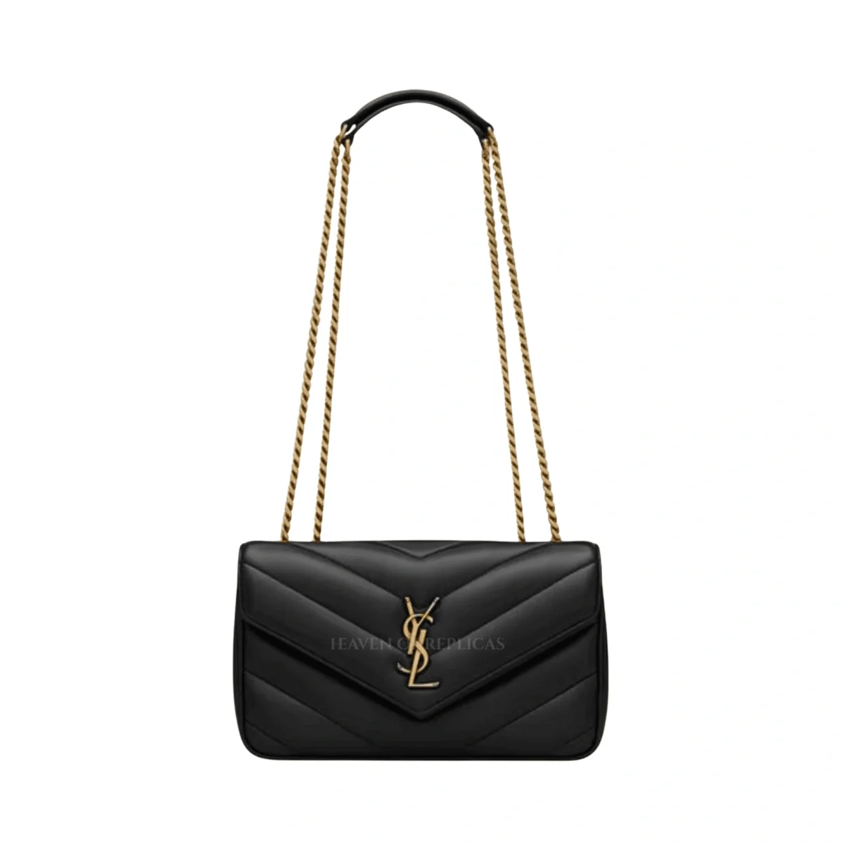 LOULOU small in MATELASSÉ lambskin