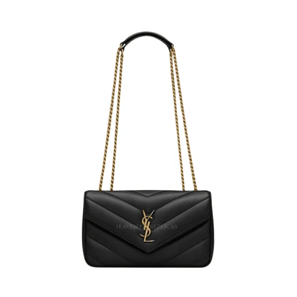 LOULOU small in MATELASSÉ lambskin