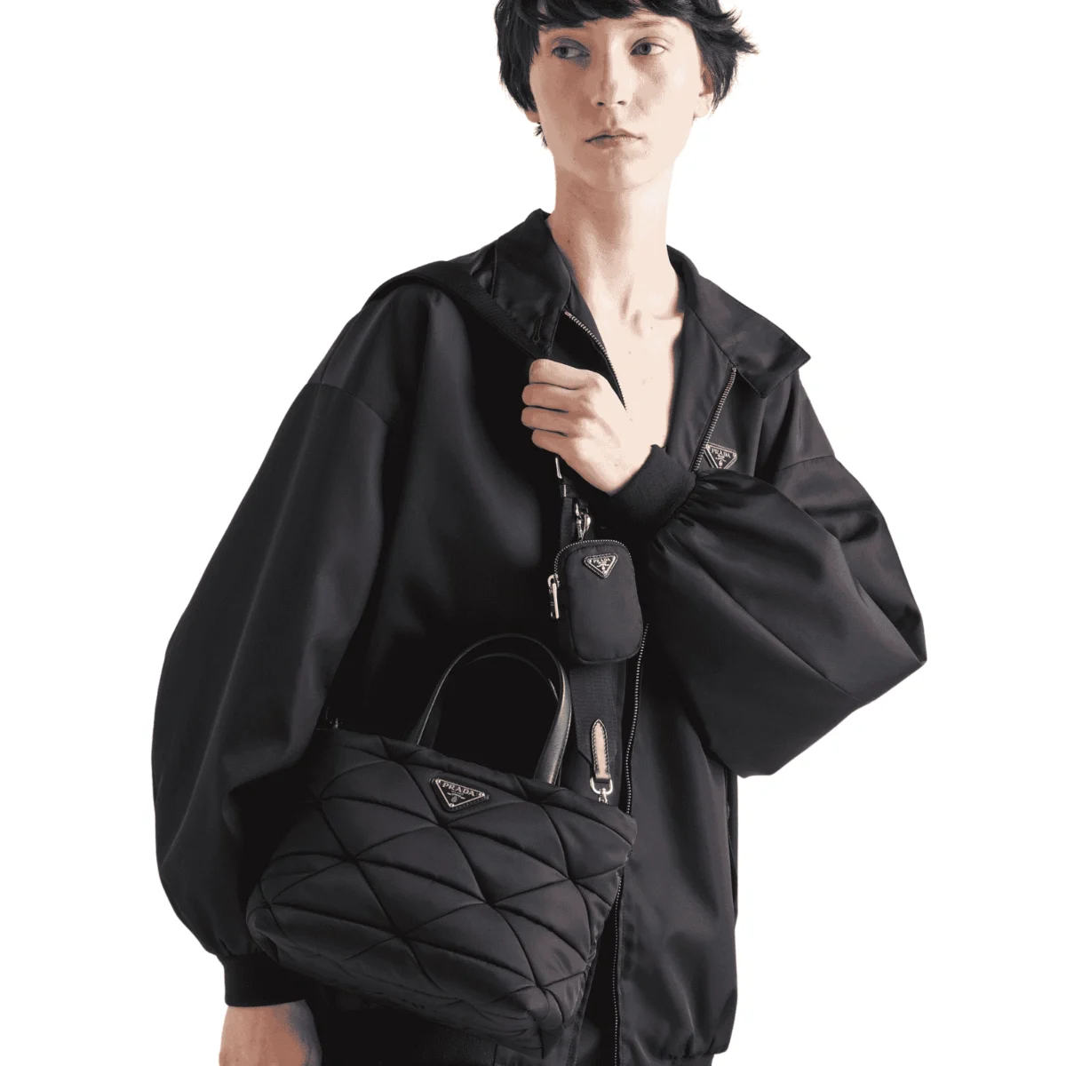 Padded Re-Nylon tote bag - PRD-003 - Image 3