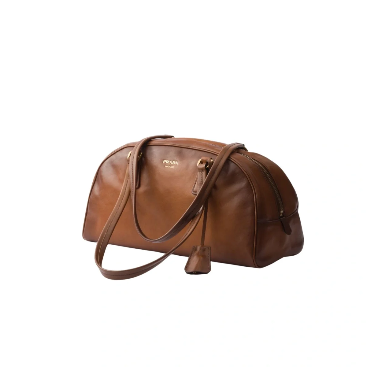 Prada Bowling Medium Top-Handle Leather Bag Replica – PRD-006 - Image 5