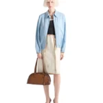 Prada Bowling medium top-handle leather bag