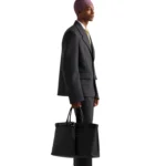 Prada Buckle Leather Bag with Belt Knockoff – PRD-007 - Image 3