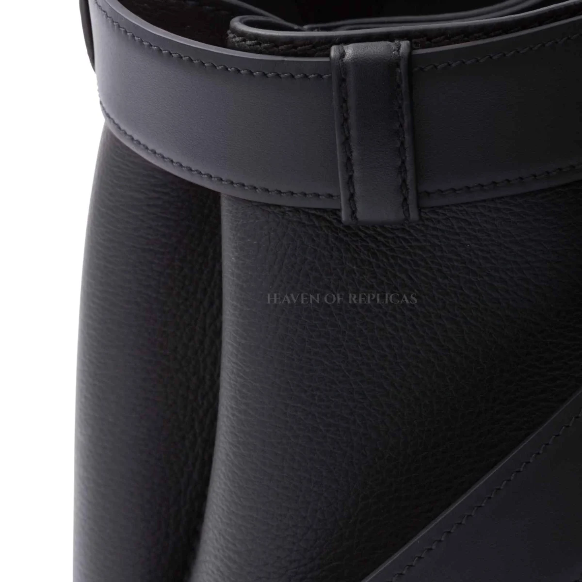 Prada Buckle small leather handbag with belt - Image 3