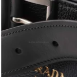 Prada Buckle small leather handbag with belt - Image 4