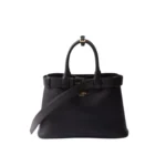 Prada Buckle small leather handbag with belt