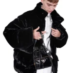 Prada Knockoff Duet Naplak Patent Leather Bucket Bag - PRD-015 - Image 3