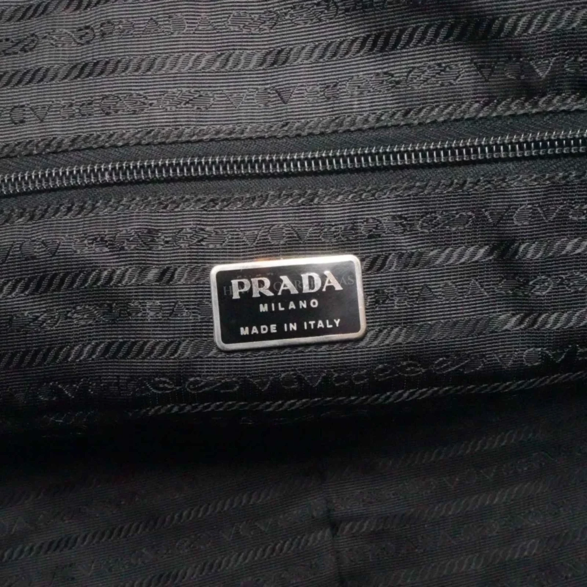 RARE!!!! Prada Bowling Bag Boston Bag Leather Black - Image 2