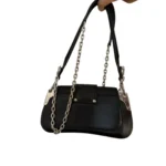 Sidonie leather handbag Prada Black, Leather - Image 3