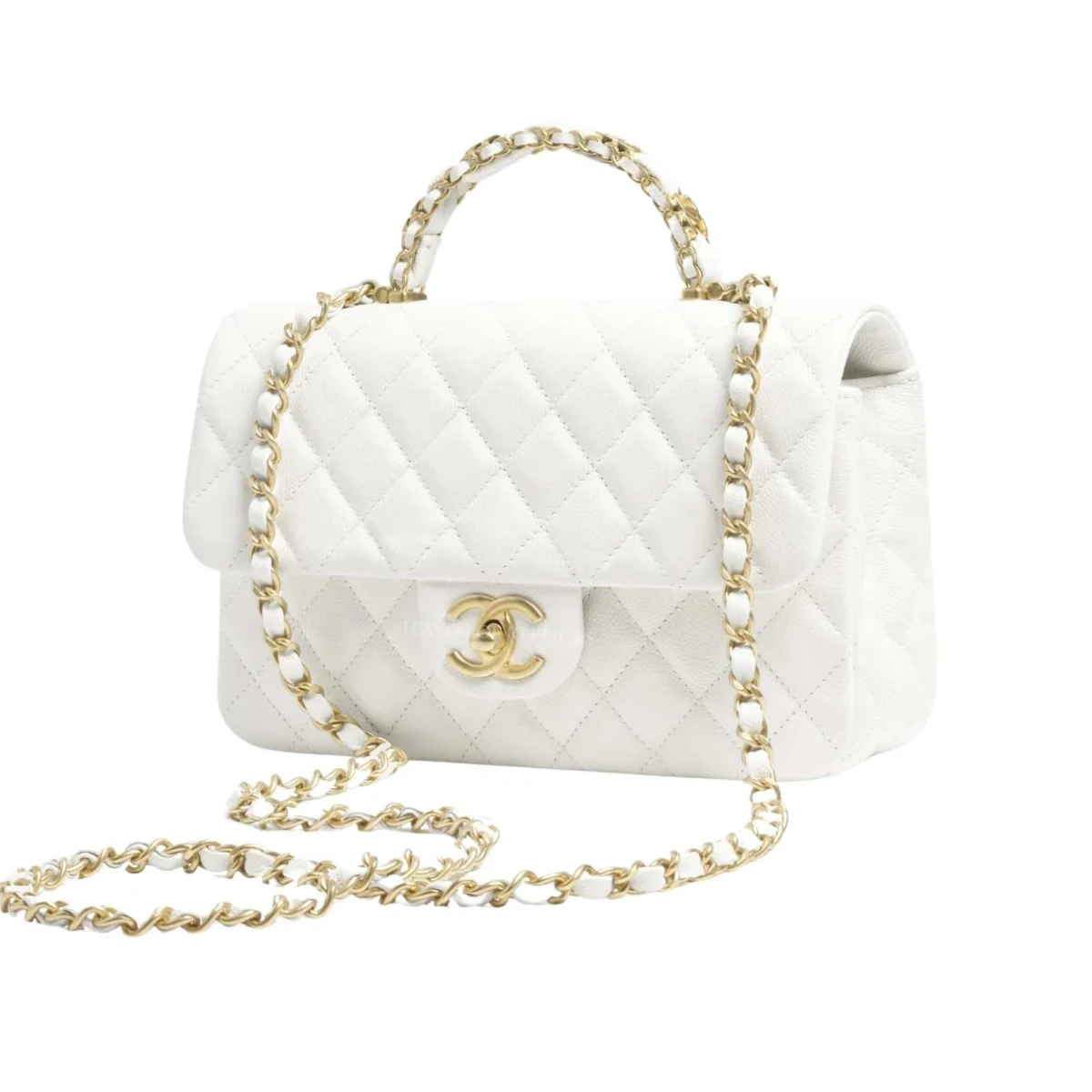 Small Flap Bag with Top Handle