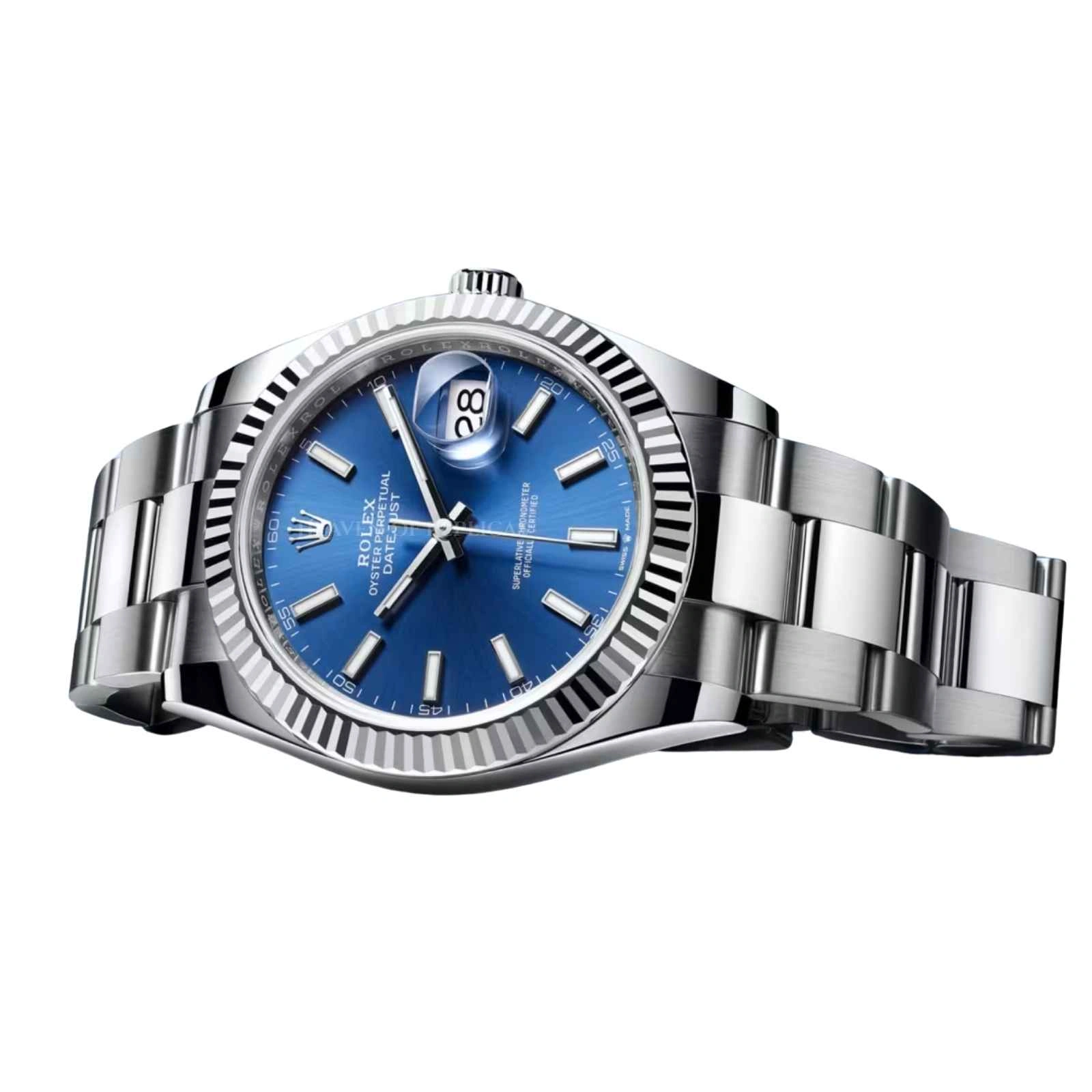 Rolex Datejust 41mm watch Oystersteel and white gold Rolex Datejust 41mm watch Oystersteel and white gold