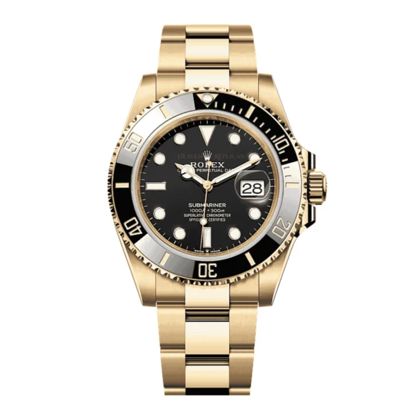 Rolex Submariner Date Oyster, 41 mm, yellow gold