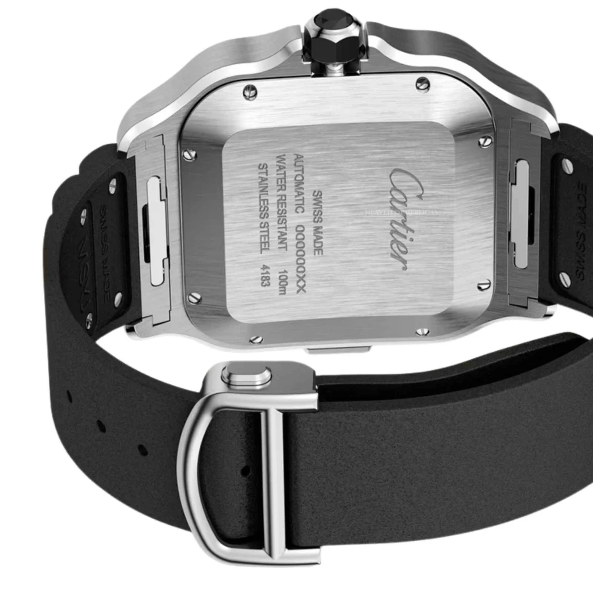 Santos de Cartier Chronograph watch - Image 3