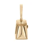 Antigona vanity bag in mirror effect leather with chain - Image 4