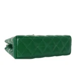 Chanel Shiny Aged Calfskin Quilted Nano Kelly Shopper Green – CHN-007 - Image 3
