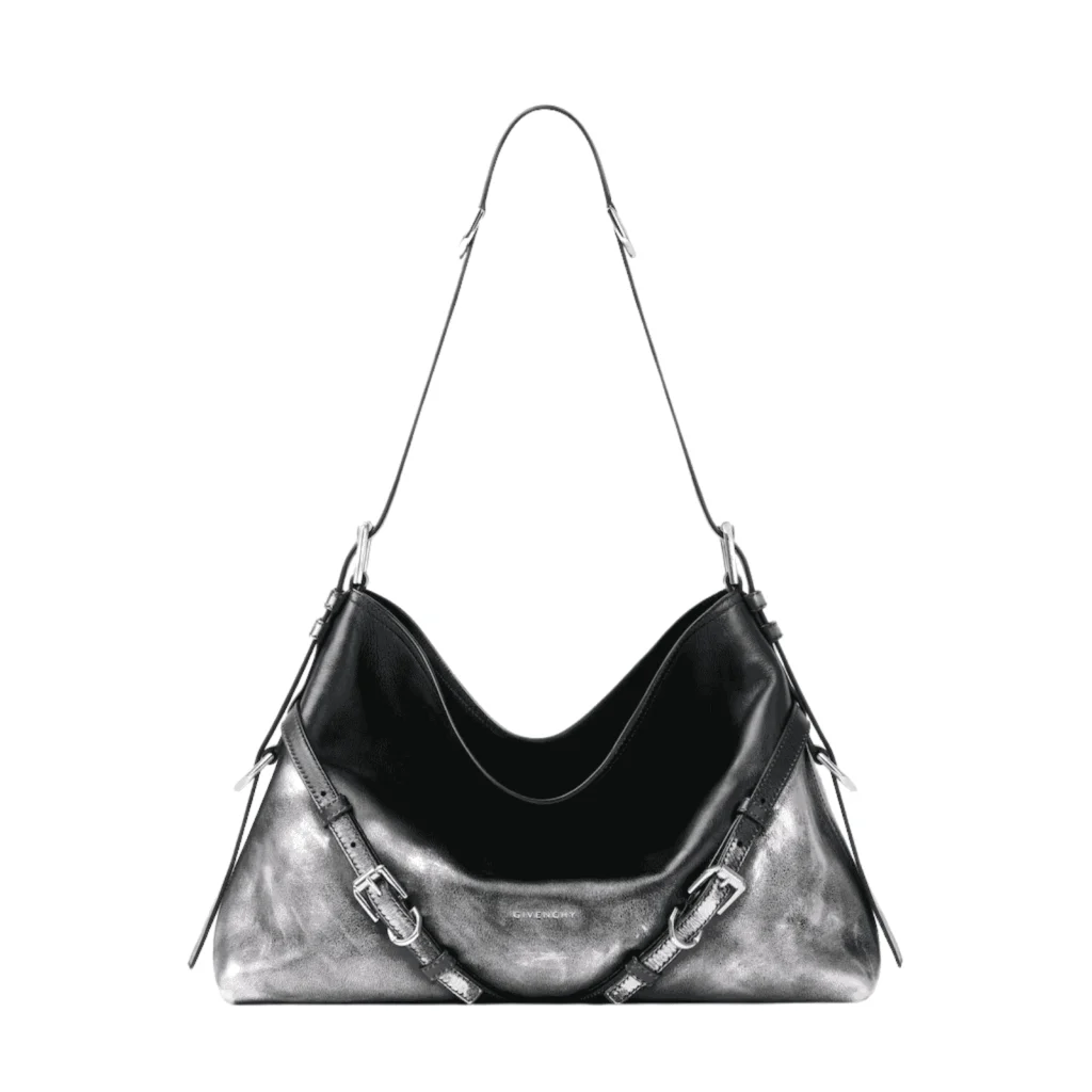 Medium Voyou bag in gradient laminated leather