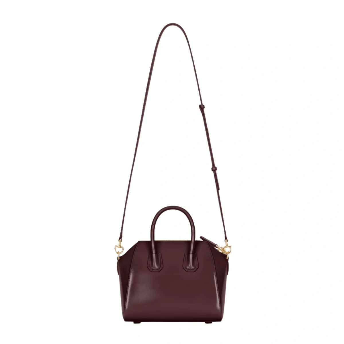 Mini Antigona bag in Box leather