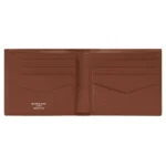 Wallet in grained leather