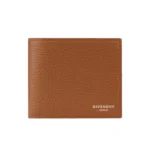 Wallet in grained leather