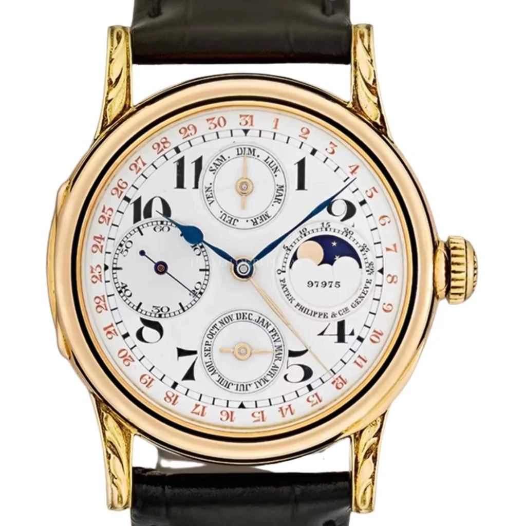 Calatrava Date Yellow Gold Watch