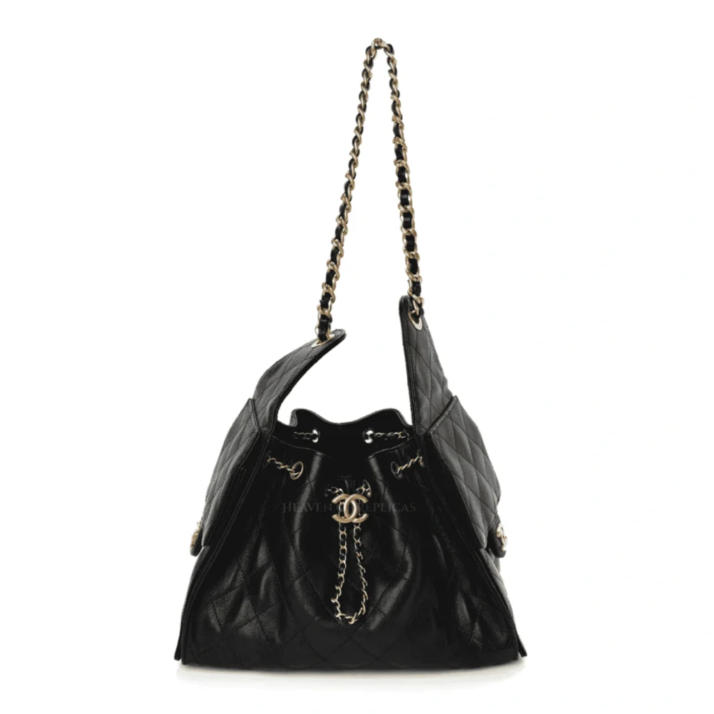 Chanel Caviar Quilted Small Chanel 25 Handbag Black – CHN-0016