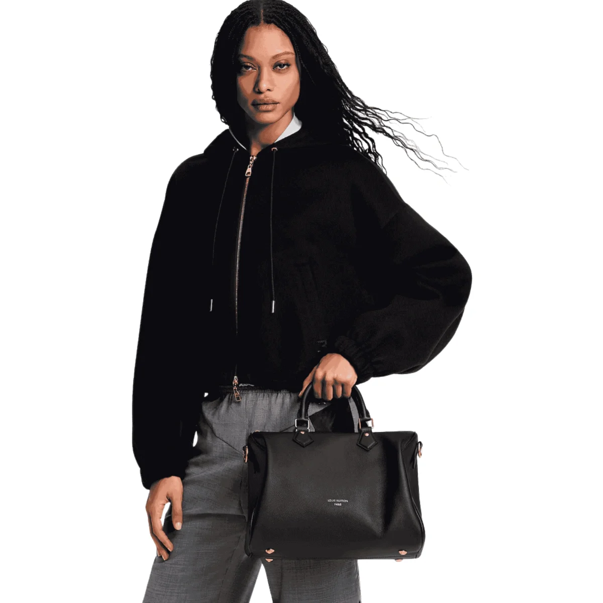 Speedy Soft Hobo Bag Replica 30 – LVR-025 - Image 2