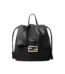 Black Leather Backpack Knockoff